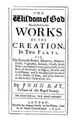 Wisdom of Creation in Two Parts