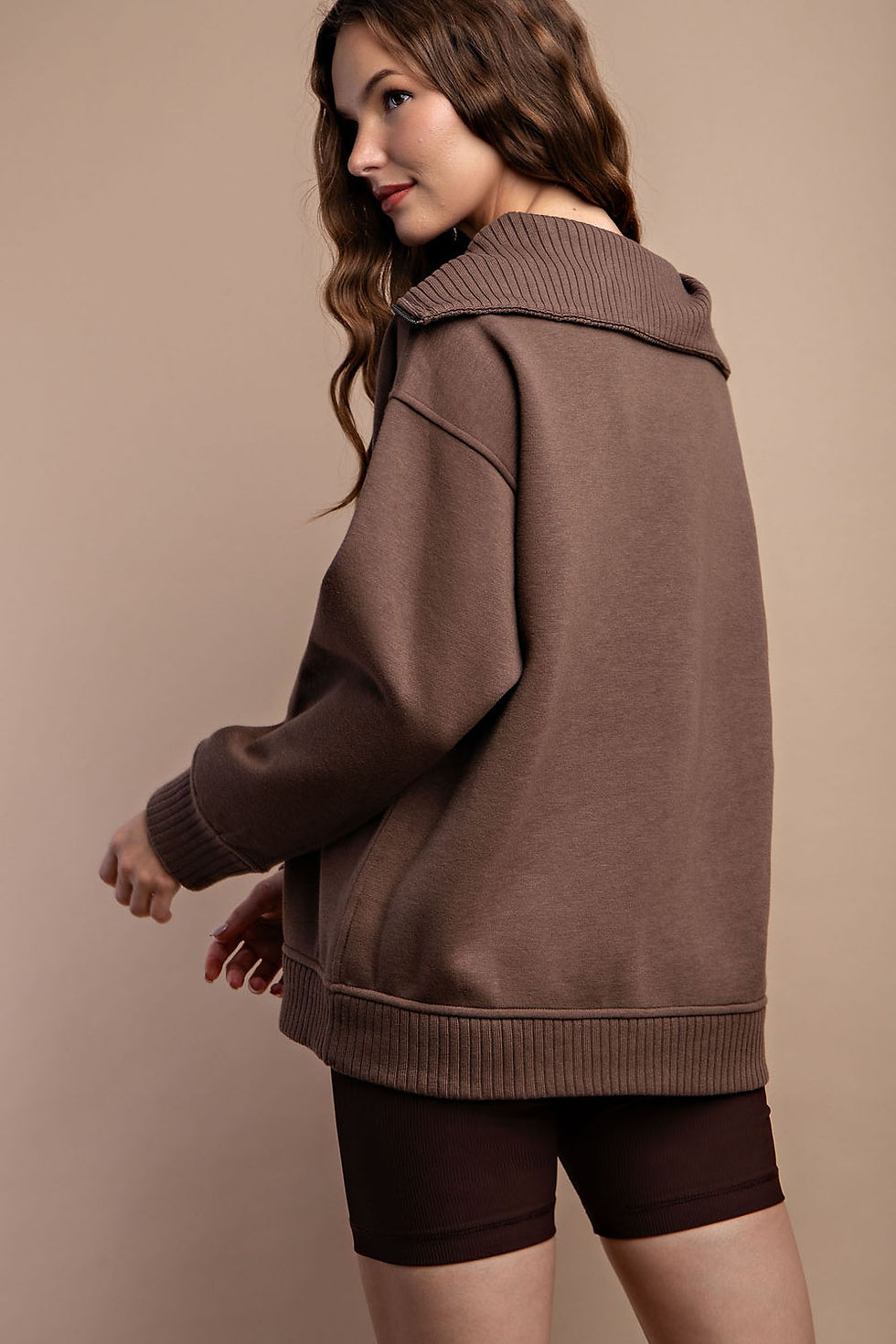 Thumbnail: Nika Ribbed Pullover.