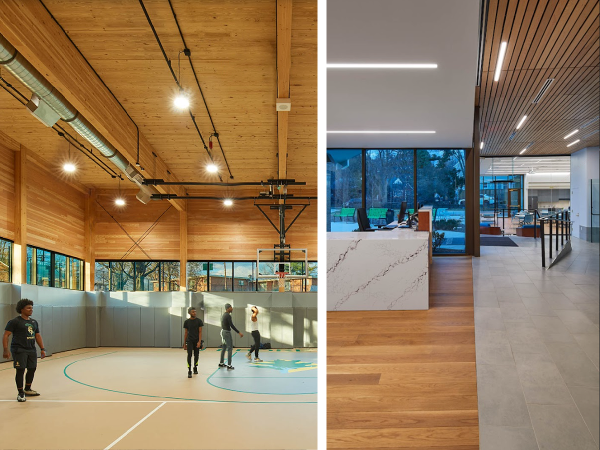 Arboretum Community Center under construction