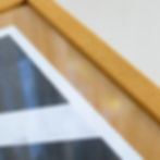 Miniatura: Quadro todo revetido em veludo cotele mostarda