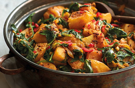 Arranged Food and Objects