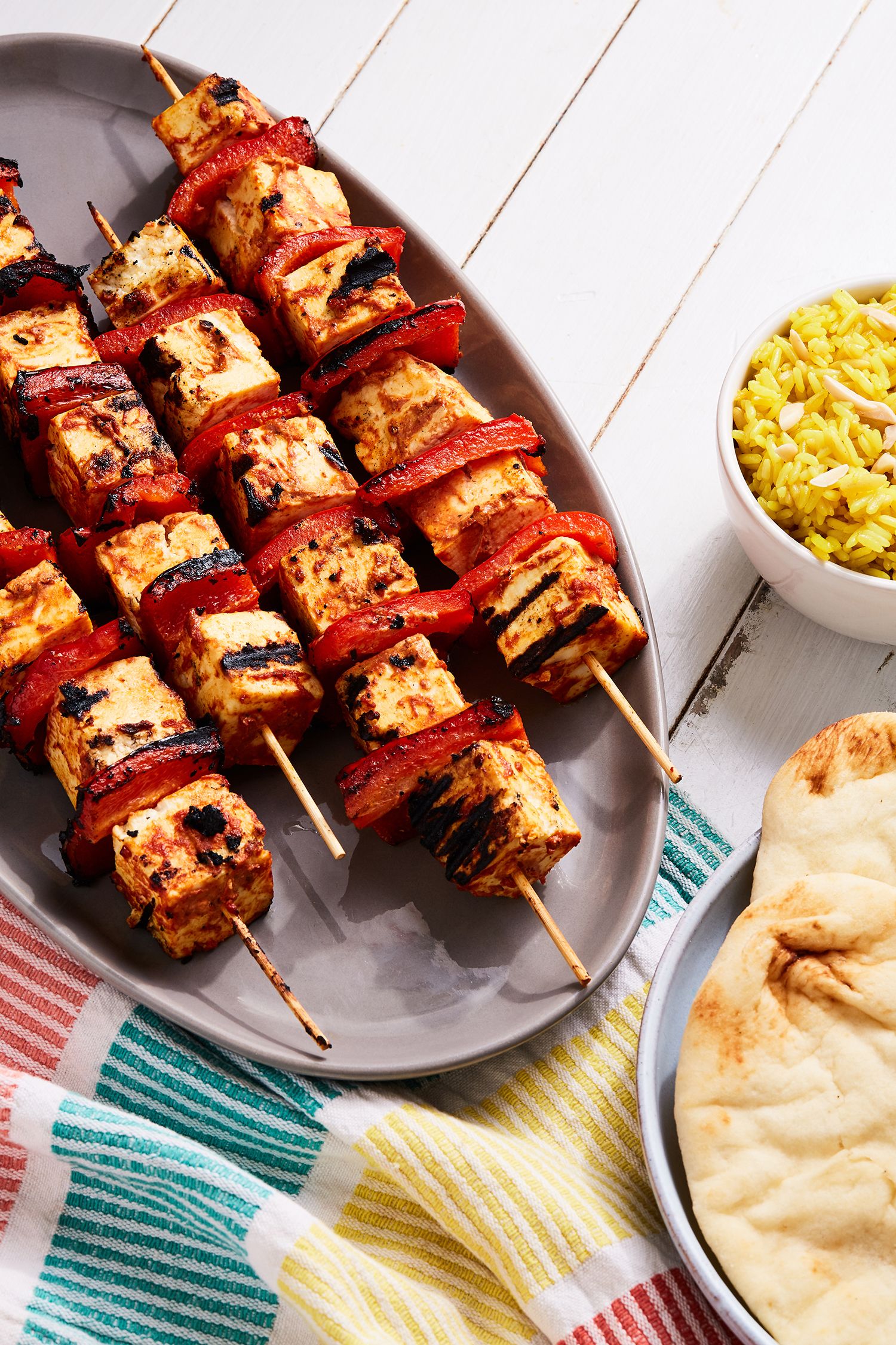 Arranged Food and Objects