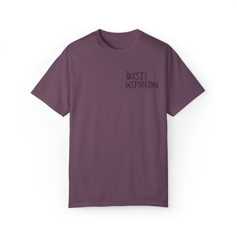 Thumbnail: The Quest for New Inspiration - Unisex Garment-Dyed T-shirt