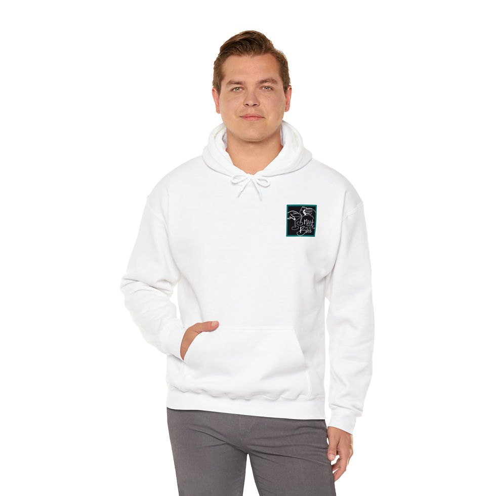 Thumbnail: Meet Me At The Bar Cocktails and Chill - Unisex Heavy Blend™ Hooded Sweatshirt