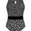 Thumbnail: Amoena Manila High Cut One - Piece Swimsuit - Black