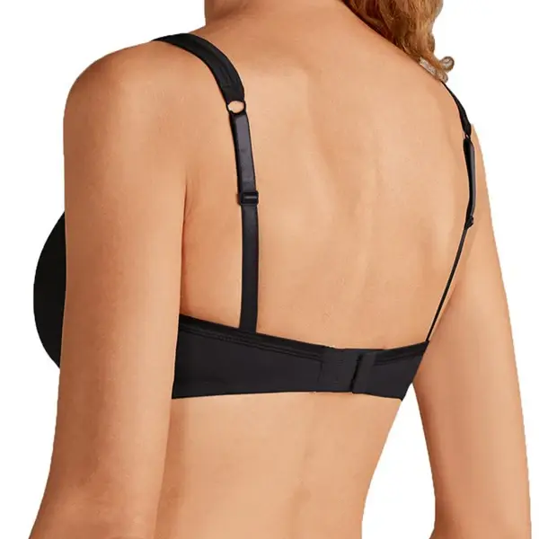 Thumbnail: Amoena Lara Satin Non-Wired Padded Bra