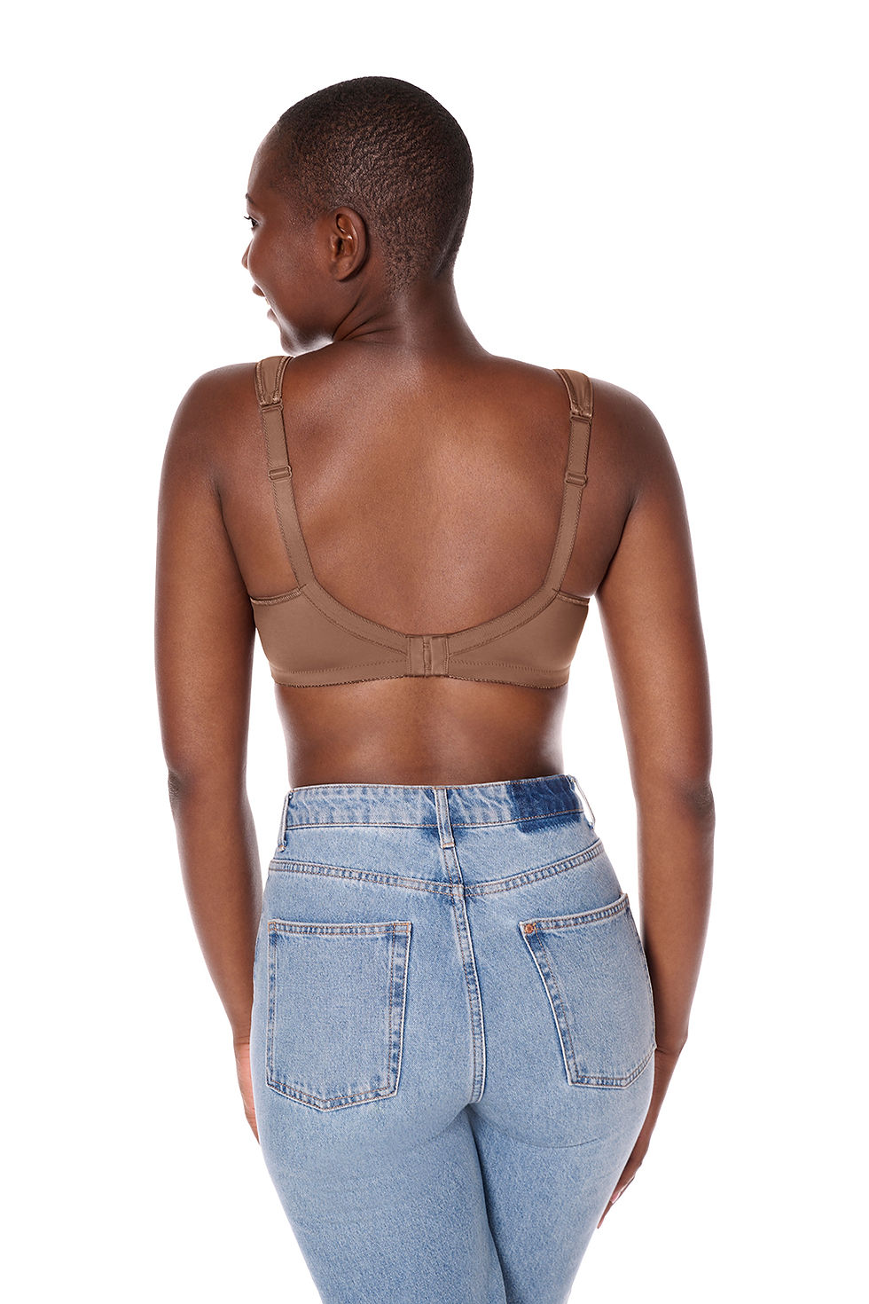 Thumbnail: Amoena Isadora Non-Wired Bra - Mocha