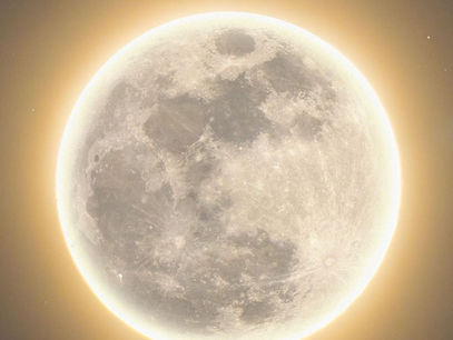 Full Moon Shining Brightly Over Our Magnificent Southern Zone of Costa Rica