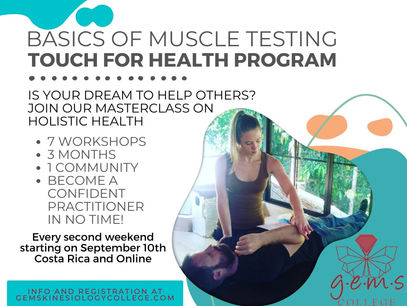 The Muscle Testing Basics – Touch for Health Program