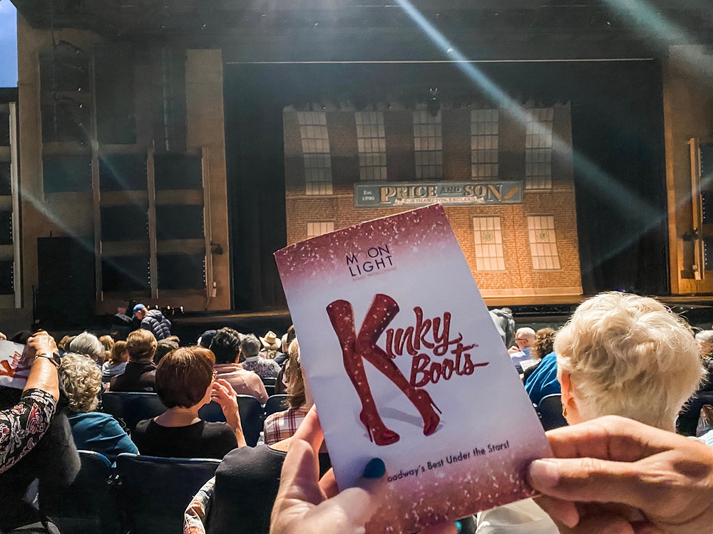 Sequins, stilettos, and stars overhead (and on stage) grace Moonlight's