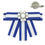 Thumbnail: Blue/White Brooch Pin