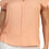Thumbnail: V-collared Neck Top (Peach)