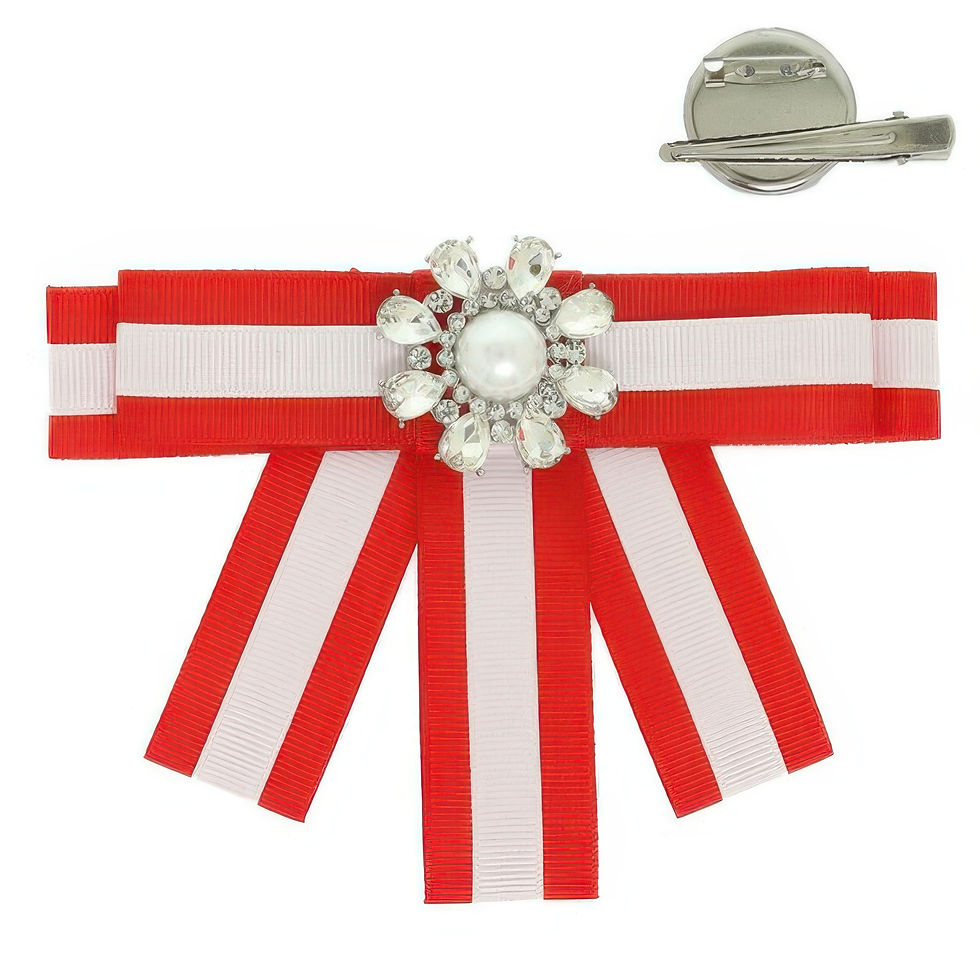 Thumbnail: Blue/White Brooch Pin