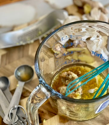 Probiotic-packed Miso Salad Dressing