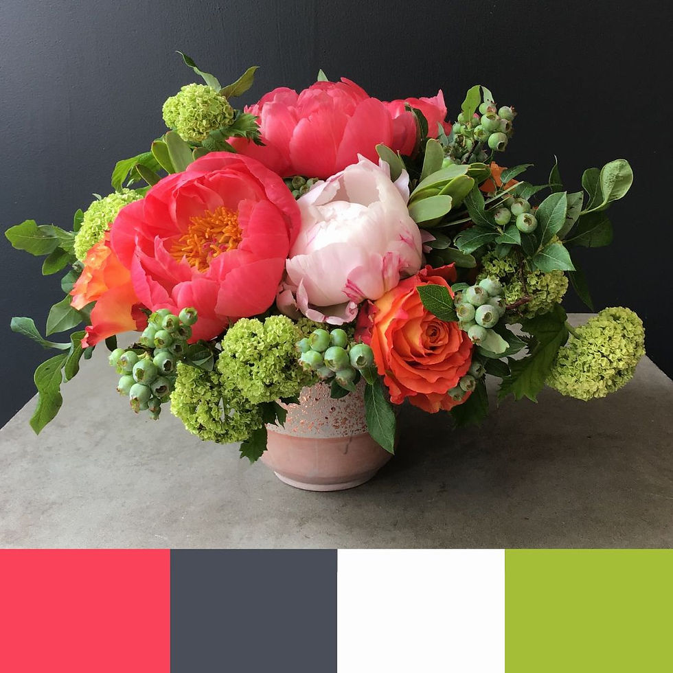 Peony Love - Introduction to Floral Design - May Weekend Series
