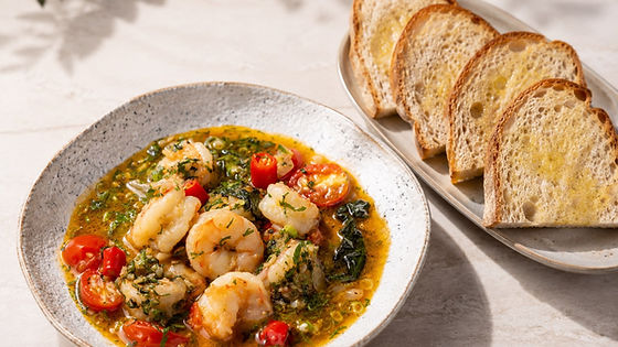 GARLIC CHILLI PRAWNS