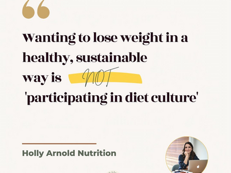 Why You Should Never Be Made To Feel Guilty For Wanting To Lose Weight