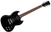 Black Electric Guitar