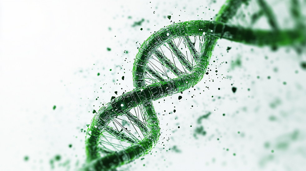 manuelama_green_DNA_white_background_--ar_169_--v_6.1_3b398f6f-55ad-4711-9708-26a28708e909