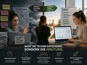 Akzeptanz oder Ablehnung von KI: Warum dein Mindset über deine Zukunft entscheidet