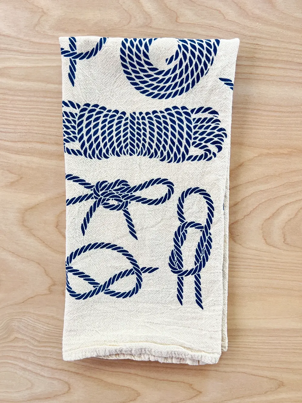 Knots Tea Towel