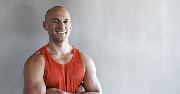 Smiling Fit Man