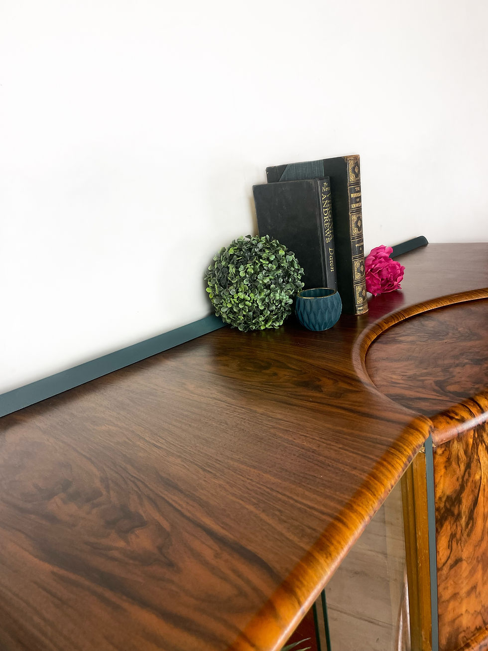 Thumbnail: Beautility Cocktail Cabinet in Green and Gold