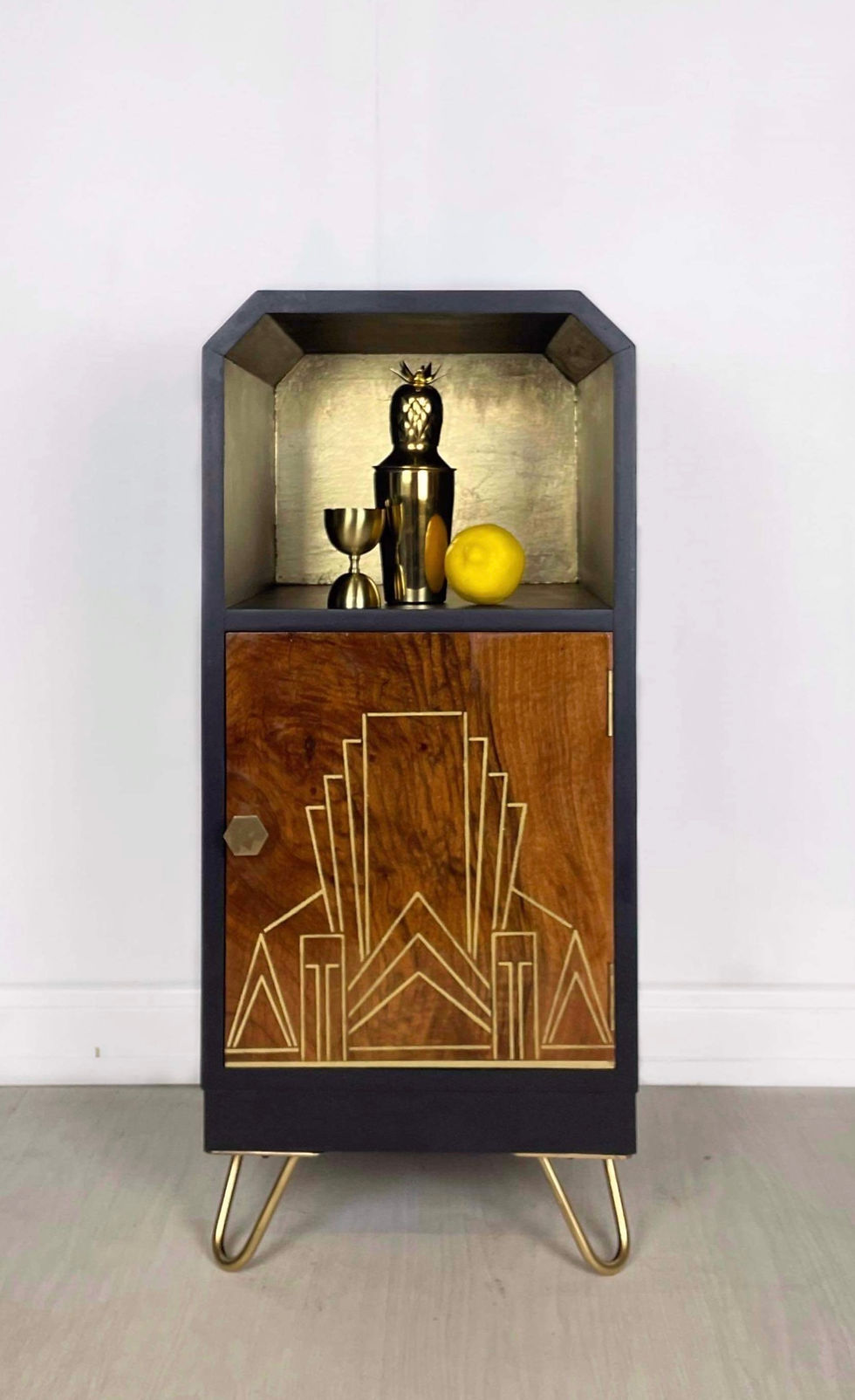 Thumbnail: Small Art Deco Cocktail Cabinet