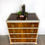 Thumbnail: Neutral and Gold Chest of Drawers