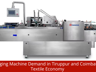 Labelling, Filling and Packaging Automation from Chennai to Tiruppur