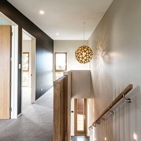 stairwell timber feature balustrade