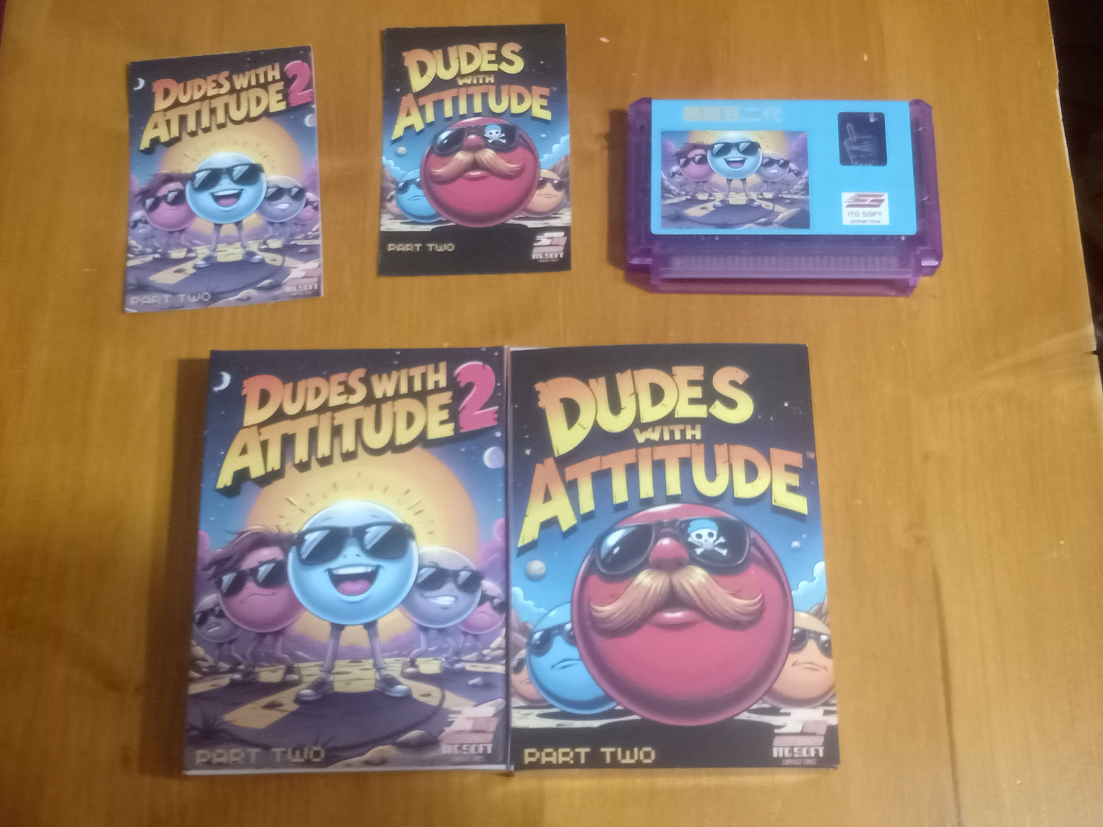 Famicom: Dudes with Attitude Part 2 (Indie) (CIB