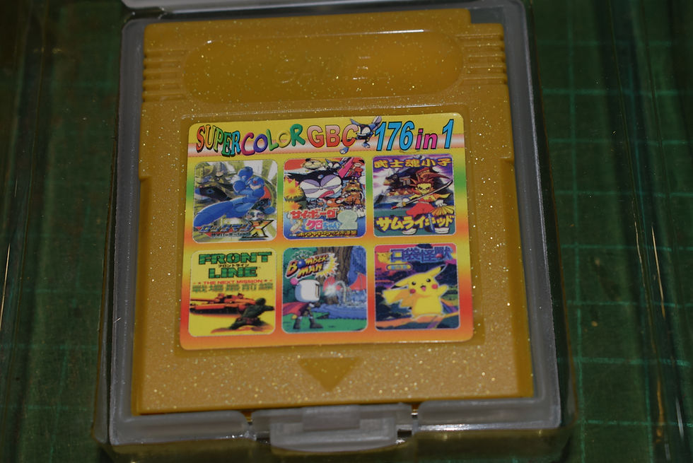 Thumbnail: GameBoy Multicart: Super Color GBC 176 in 1