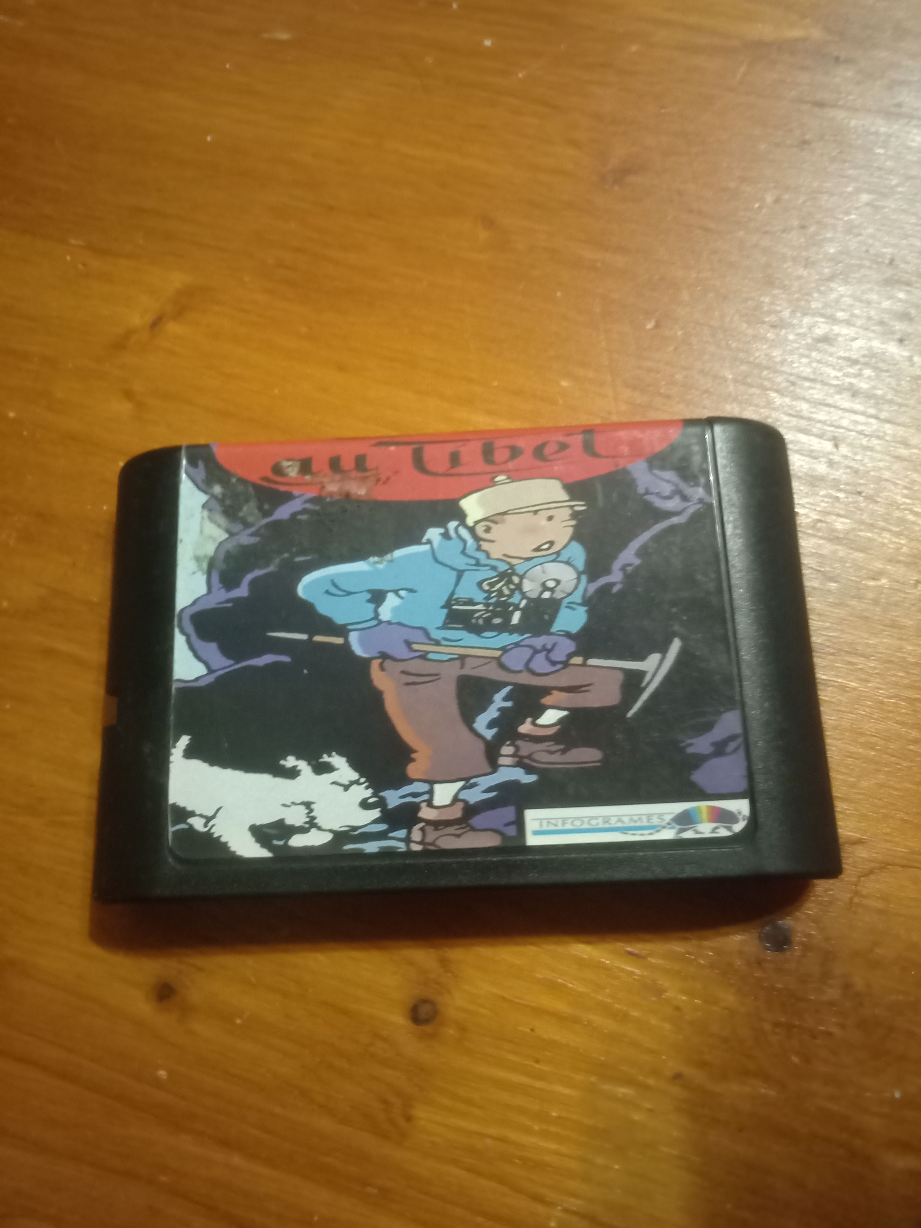 Sega Mega Drive: Tin Tin Au Tibet (BOOTLEG)