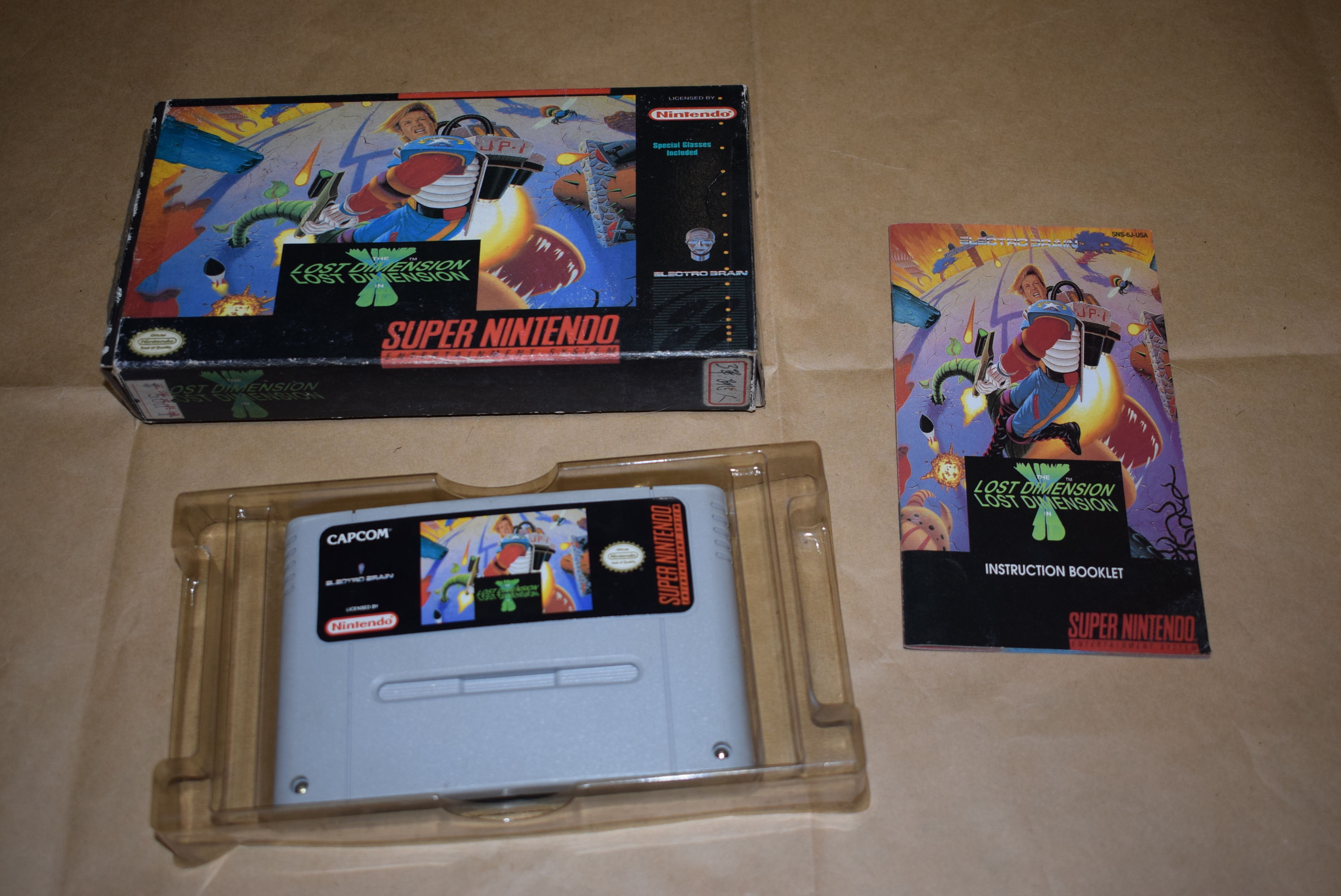 Super Famicom SFC: Jim Power: The Lost Dimension (Bootleg)