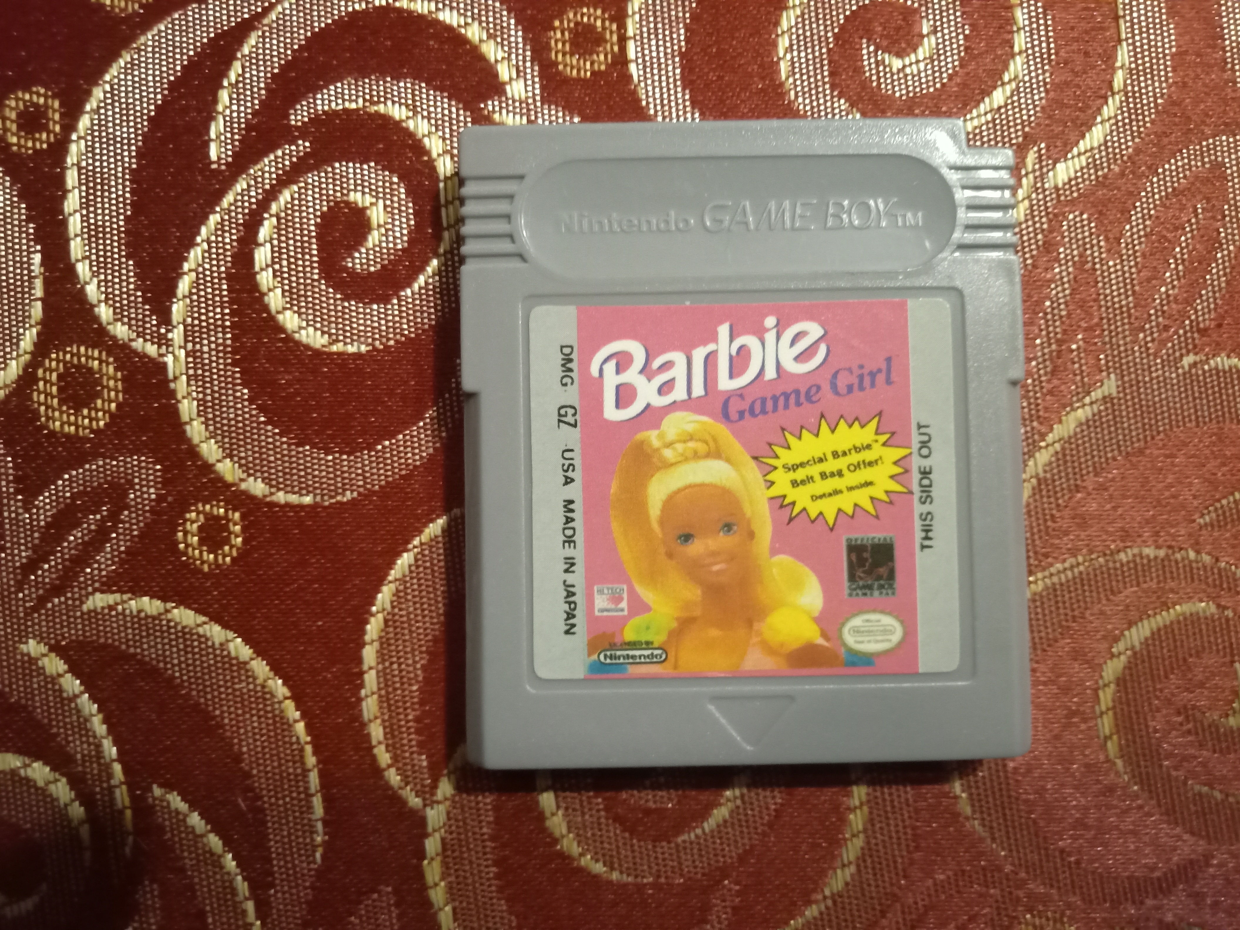 Game Boy Bootleg Cartridge Barbie