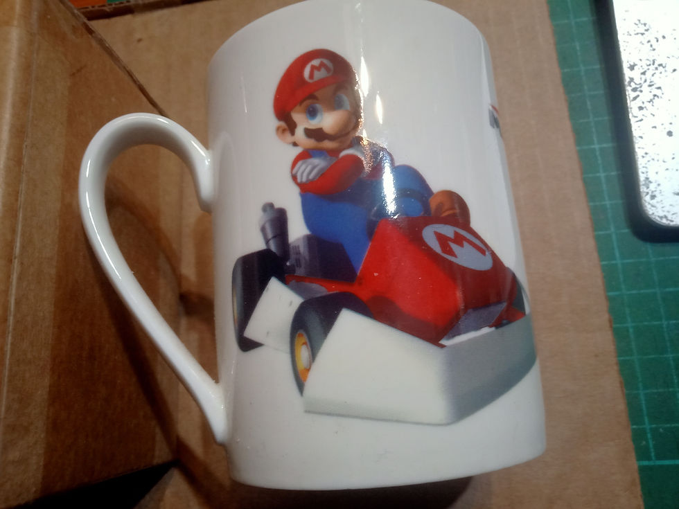 Thumbnail: Mario Kart DS Official Coffee Mug Promo 2009 Taiwan
