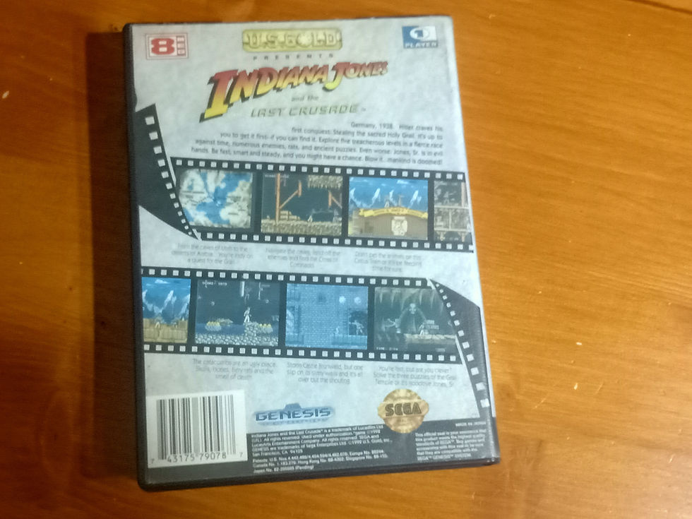 Thumbnail: Sega Mega Drive: Indiana Jones and the Last Crusade (BOOTLEG)