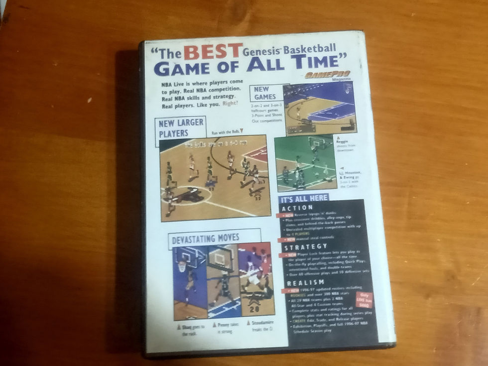 Thumbnail: Sega Mega Drive: NBA Live 97 (BOOTLEG)