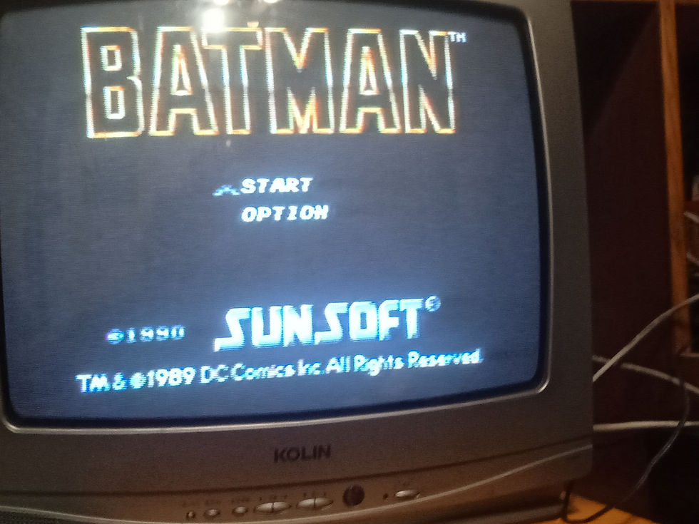 Thumbnail: Sega Mega Drive: Batman