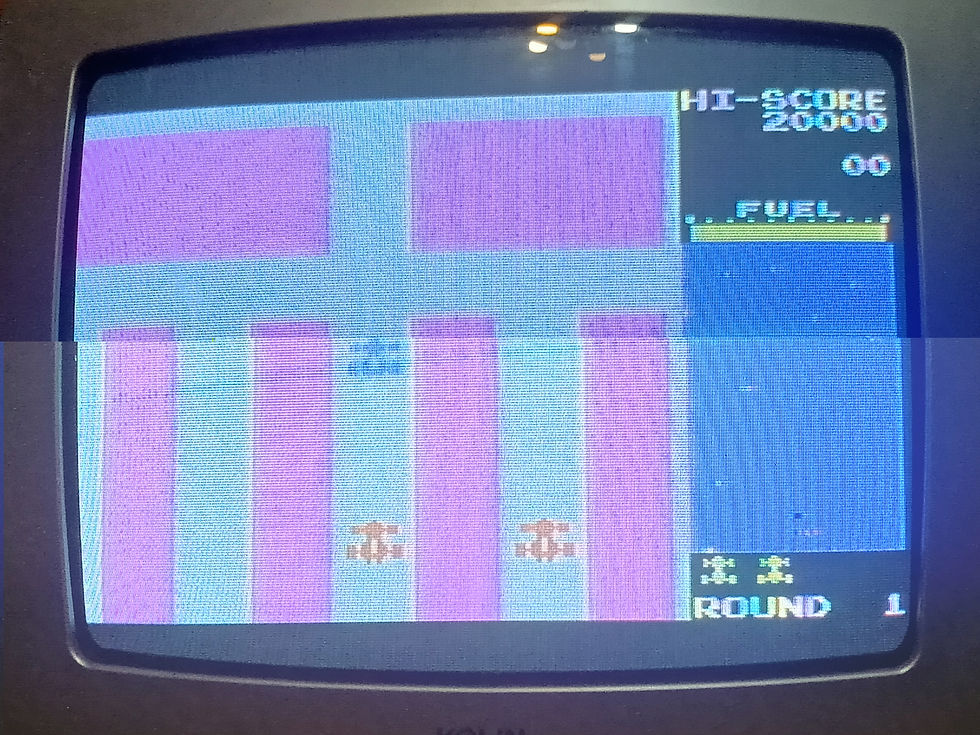Thumbnail: Eagle Family Computer (MSX CLONE): Rally-X (7)