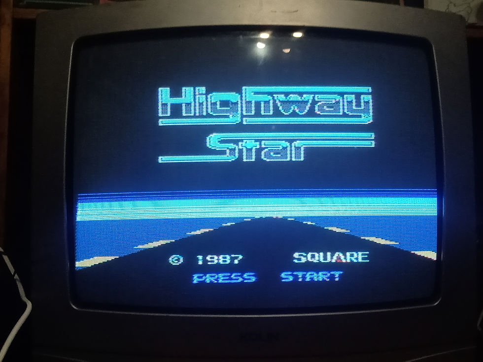 Thumbnail: Famiclone Highway Star (CHIPS)  (LG21)