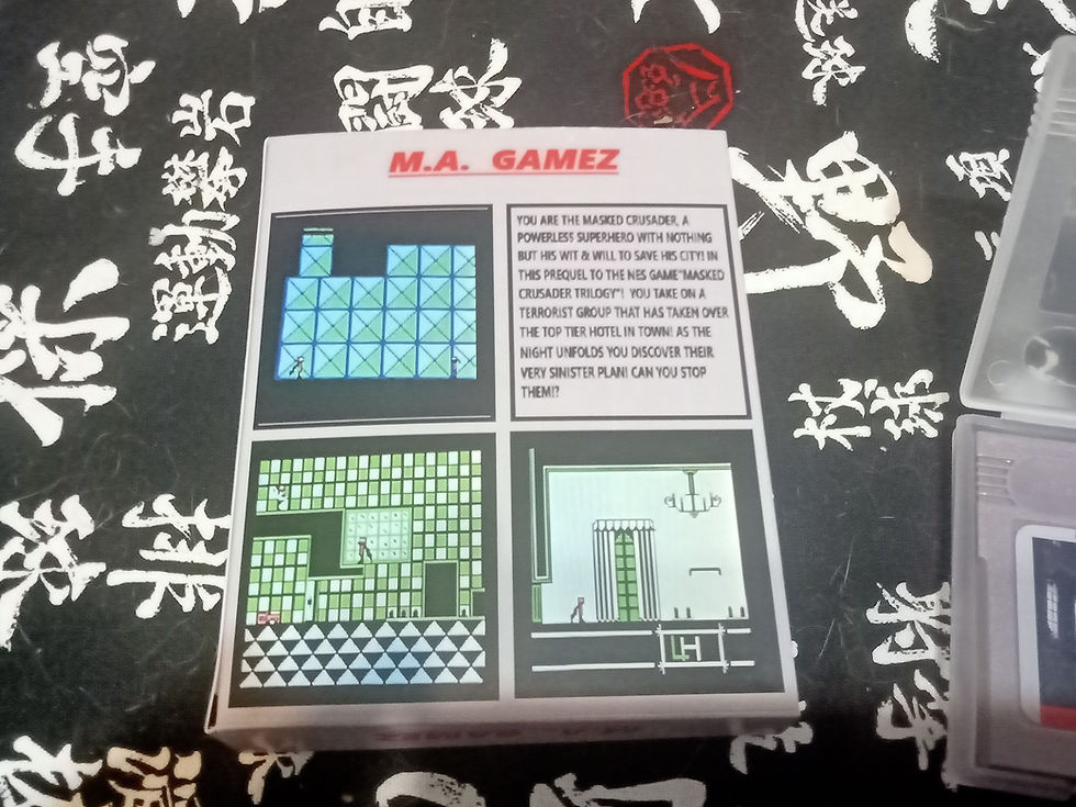 Thumbnail: Game Boy Color: Masked Crusader Origins