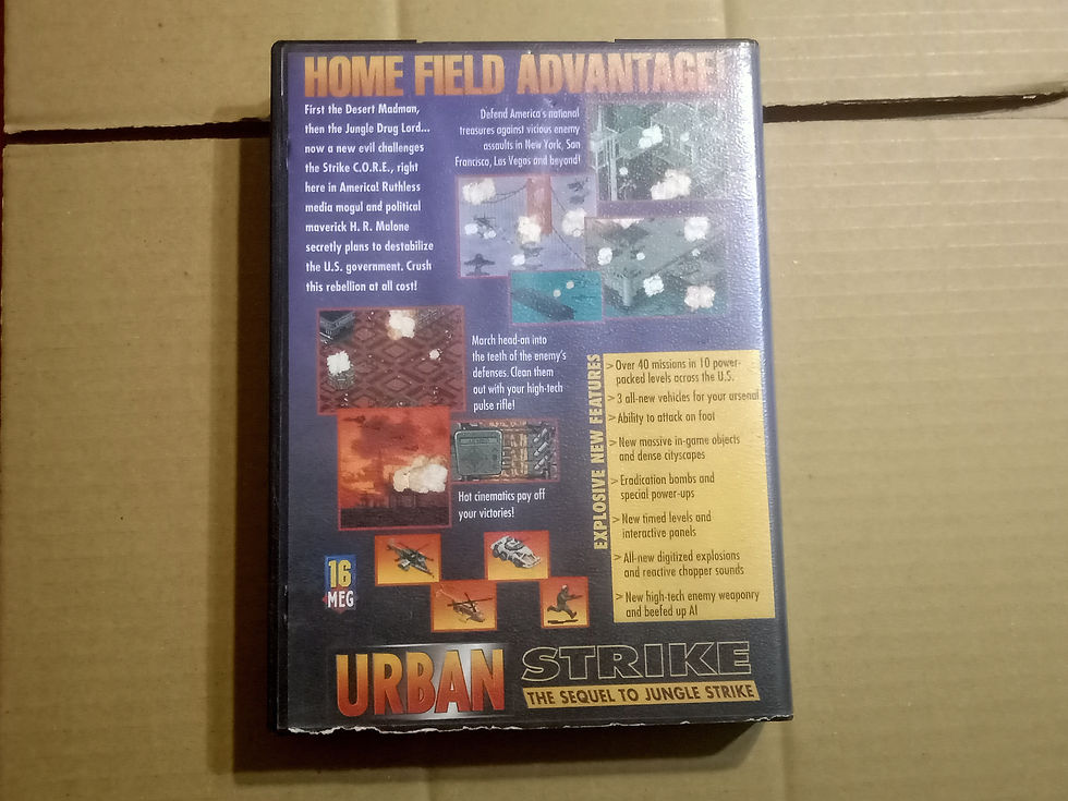 Thumbnail: Sega Mega Drive: Urban Strike (BOOTLEG)
