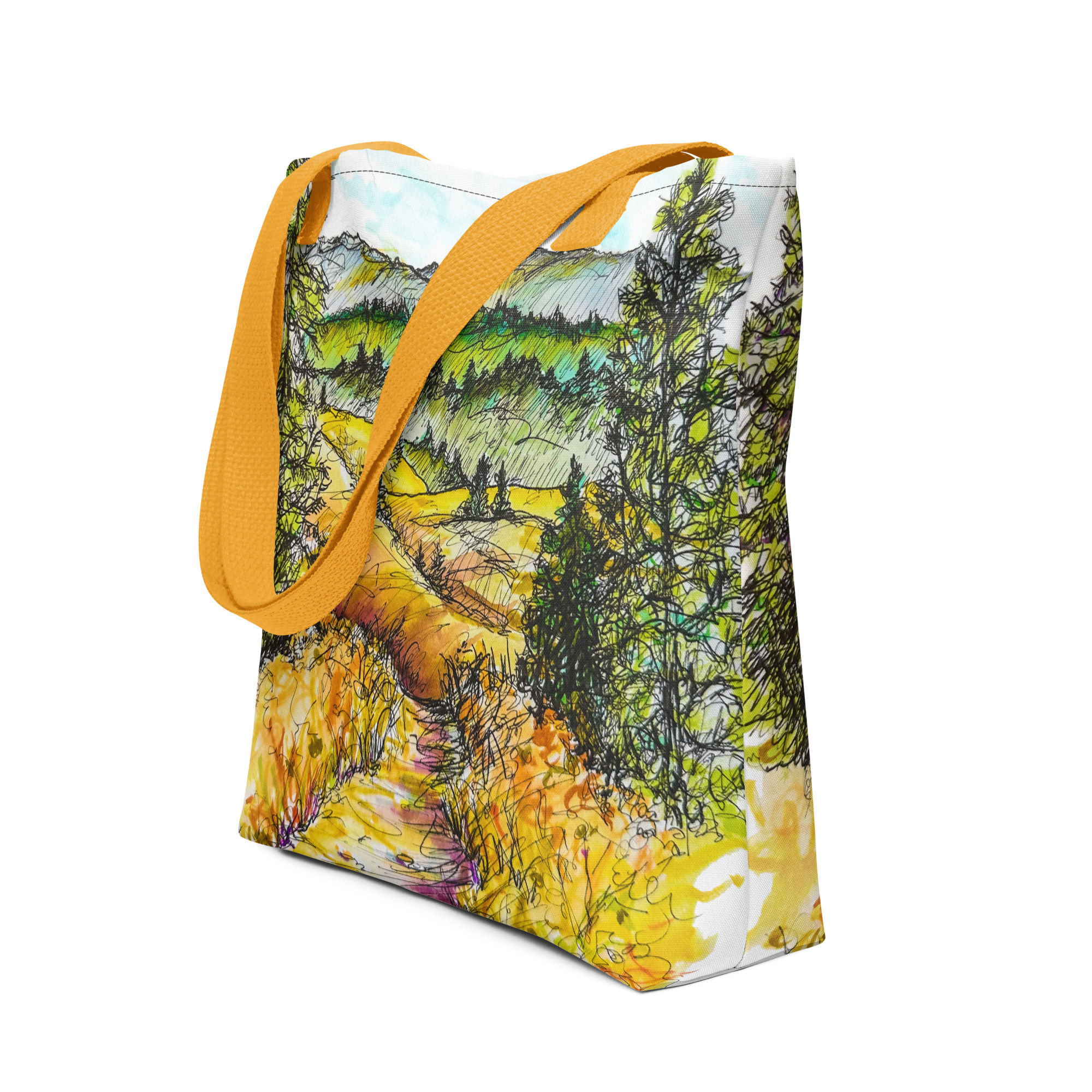 Boise Mountains Tote bag by Lisa Hlavinka