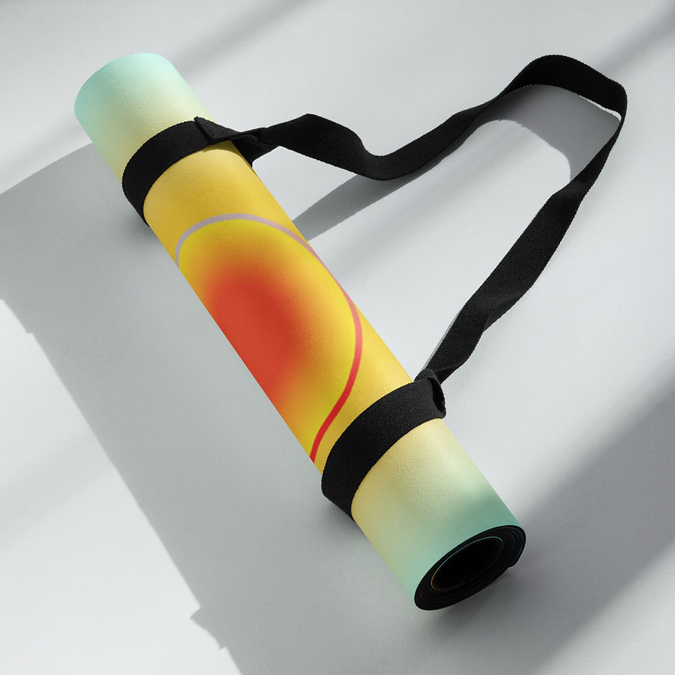 Thumbnail: Rising Sun Yoga Mat by Lisa Hlavinka