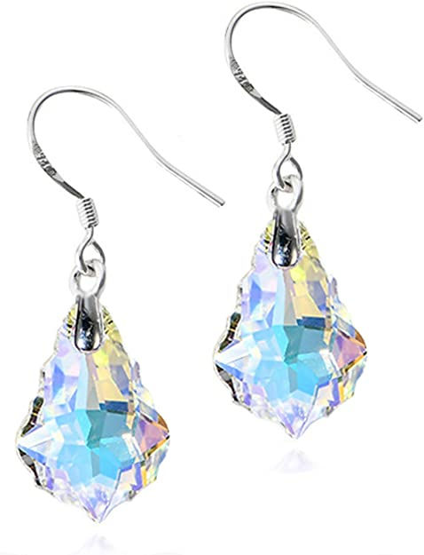 Thumbnail: Aurora Borealis Dangle Earrings