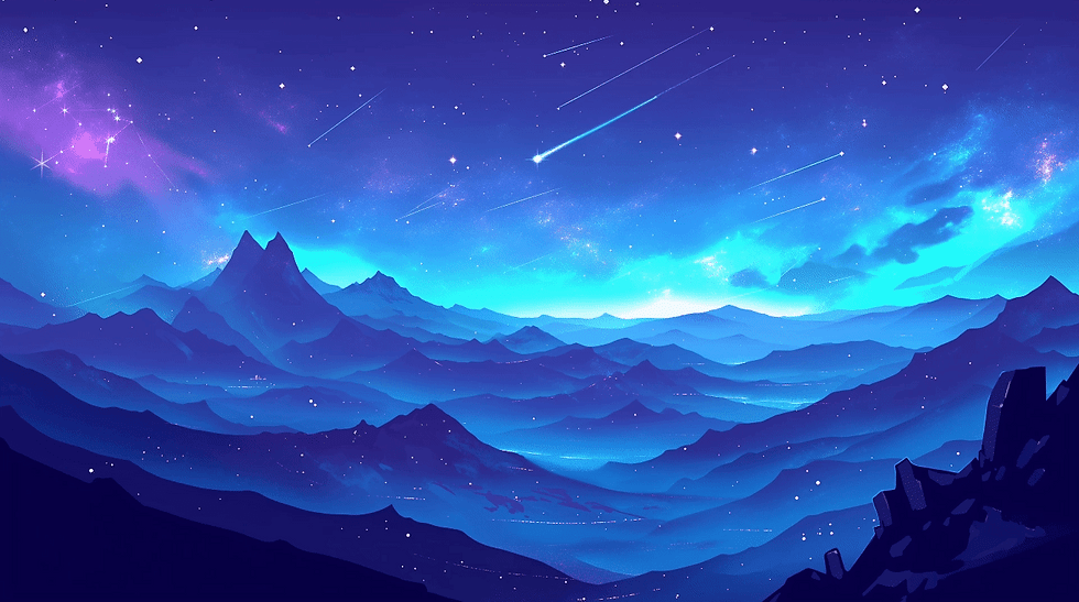 starfall-night-sky-mountains-aesthetic-gif-desktop-wallpaper.gif