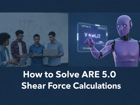 How to Solve ARE 5.0 Shear Force Calculations: A Step-by-Step AI Breakdown