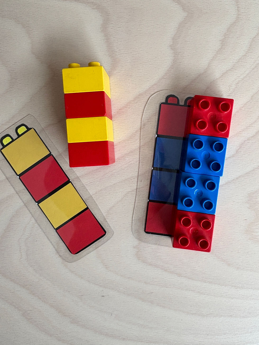 Duplo, bygg utifrån ritning